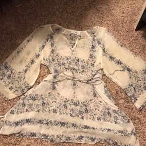 Maternity floral top